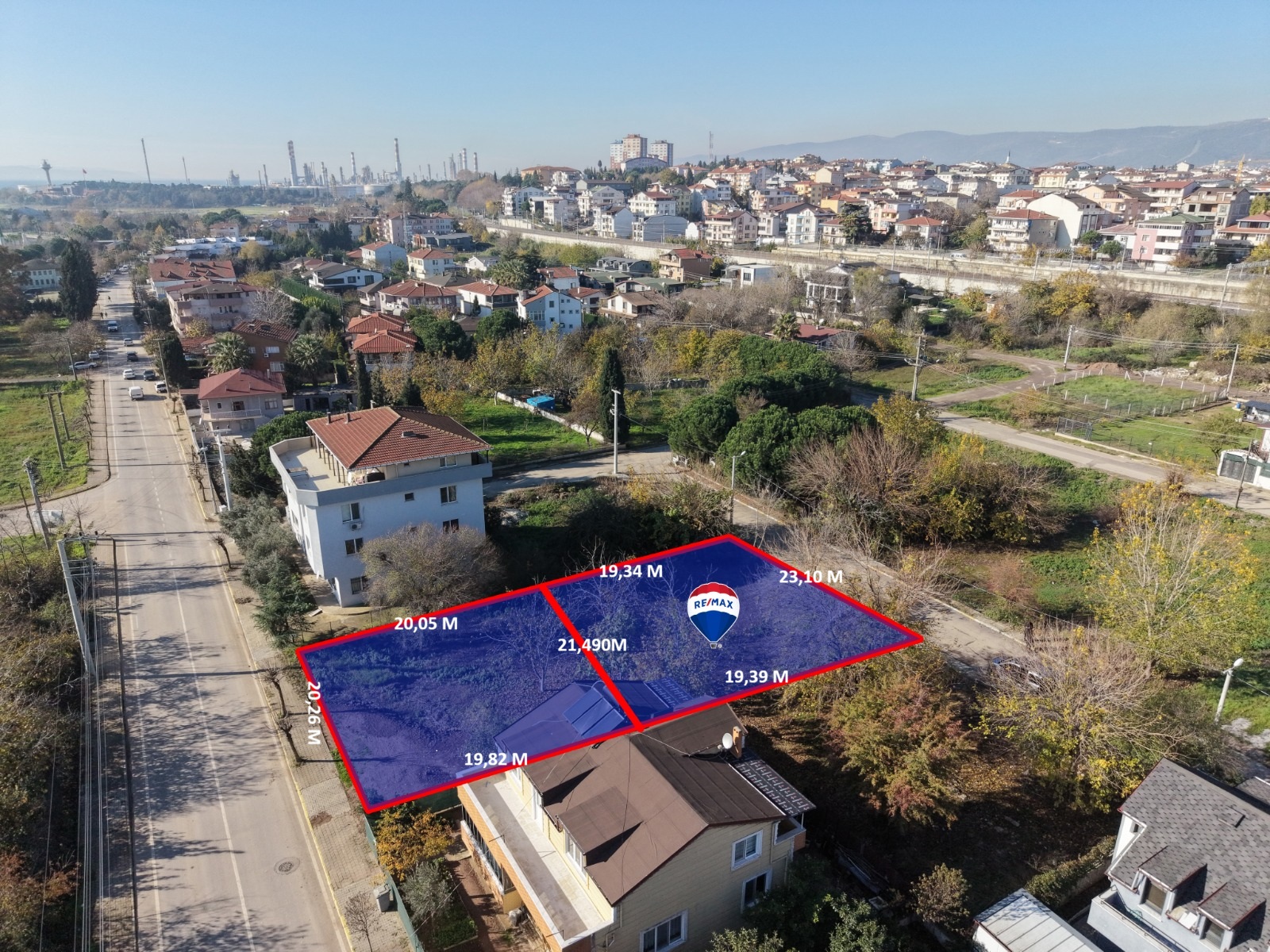 REMAX DIA KOCAELİ KÖRFEZ YARIMCA'DA 2 PARSEL SATILIK ARSA
